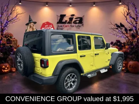 Another view of 2024 Jeep Wrangler Sport S for sale in Northampton, MA at Lia Chrysler Jeep Dodge Ram Northampton