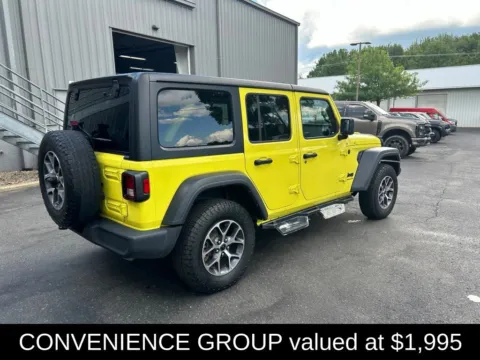 Another view of 2024 Jeep Wrangler Sport S for sale in Northampton, MA at Lia Chrysler Jeep Dodge Ram Northampton