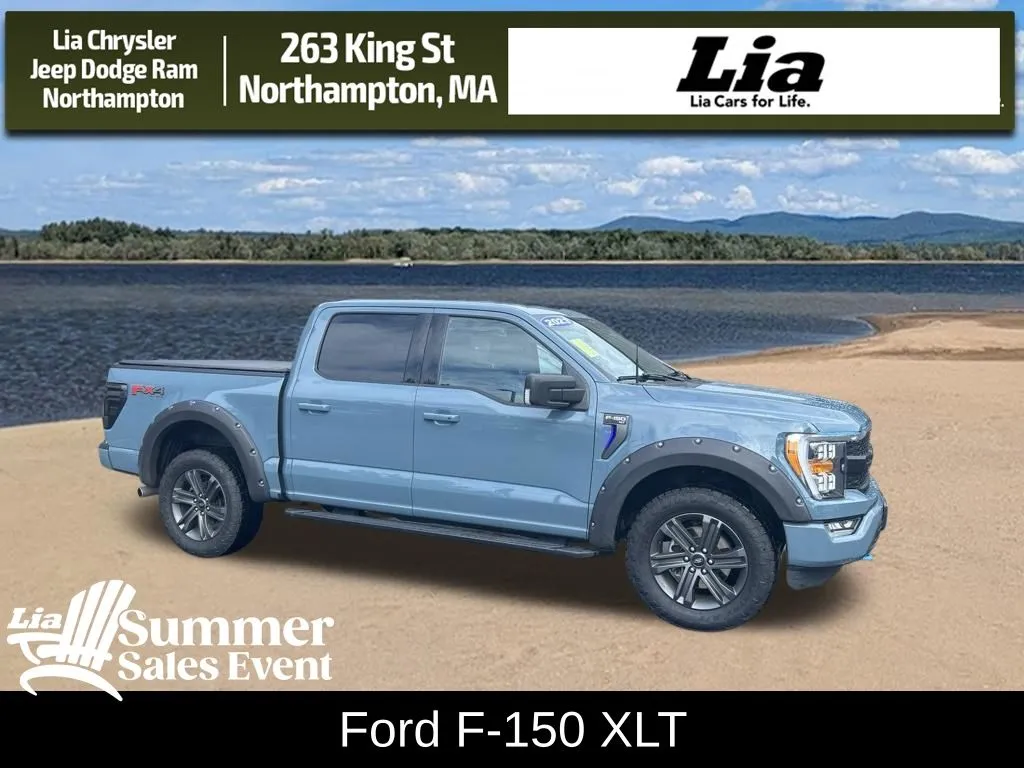 Blue 2023 Ford F-150 XLT for sale in Northampton, MA