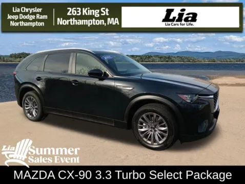 Black 2025 Mazda CX-90 3.3 Turbo Select for sale in Northampton, MA