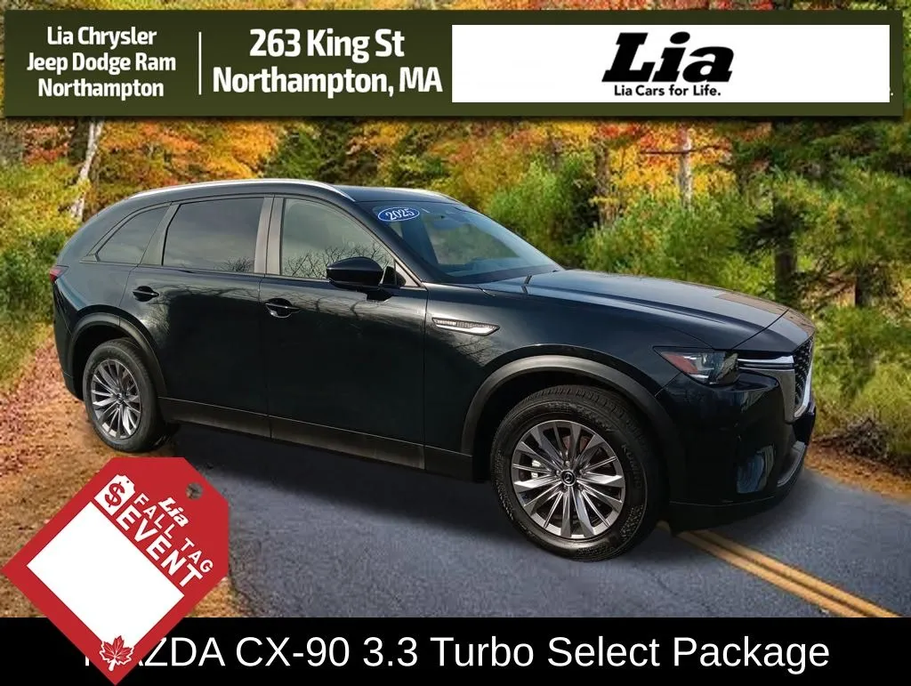 Black 2025 Mazda CX-90 3.3 Turbo Select for sale in Northampton, MA