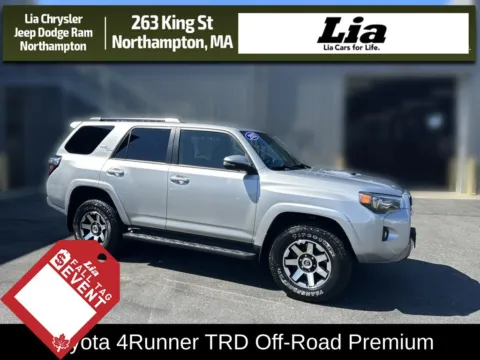 Silver 2021 Toyota 4Runner TRD Off-Road Premium for sale in Northampton, MA