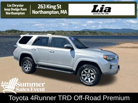 Silver 2021 Toyota 4Runner TRD Off-Road Premium for sale in Northampton, MA