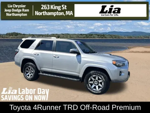 Silver 2021 Toyota 4Runner TRD Off-Road Premium for sale in Northampton, MA