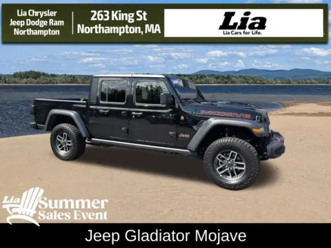 Black 2026 Jeep Gladiator Mojave for sale in Northampton, MA