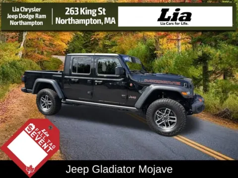 Black 2026 Jeep Gladiator Mojave for sale in Northampton, MA