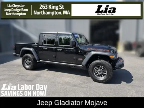 Black 2026 Jeep Gladiator Mojave for sale in Northampton, MA