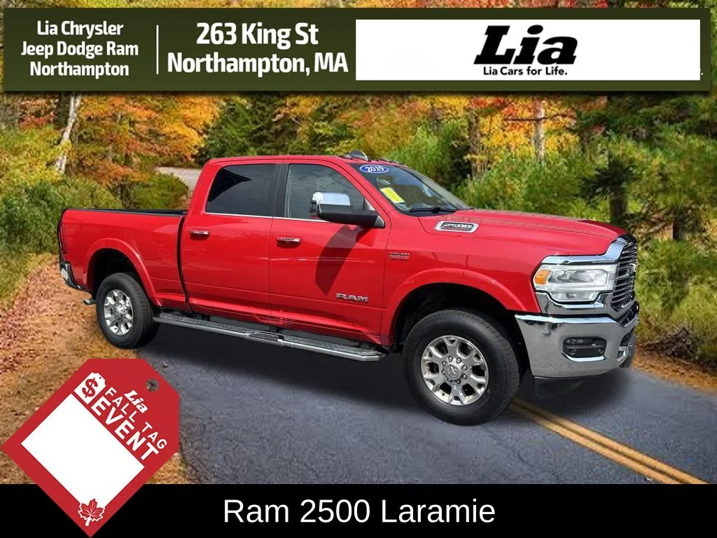 Red 2019 Ram 2500 Laramie for sale in Northampton, MA