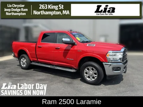 Red 2019 Ram 2500 Laramie for sale in Northampton, MA