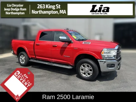 Red 2019 Ram 2500 Laramie for sale in Northampton, MA