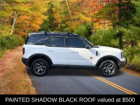 Photos of 2023 Ford Bronco Sport Badlands for sale in Northampton, MA at Lia Chrysler Jeep Dodge Ram Northampton