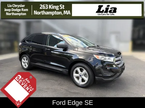 Black 2018 Ford Edge SE for sale in Northampton, MA