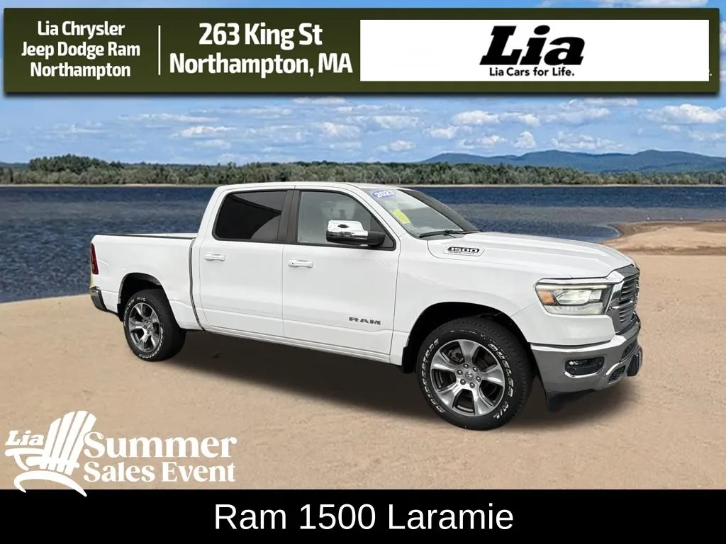White 2023 Ram 1500 Laramie for sale in Northampton, MA