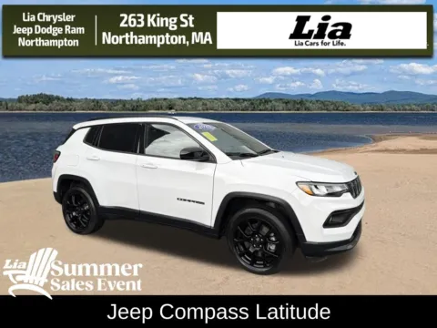 White 2025 Jeep Compass Latitude for sale in Northampton, MA