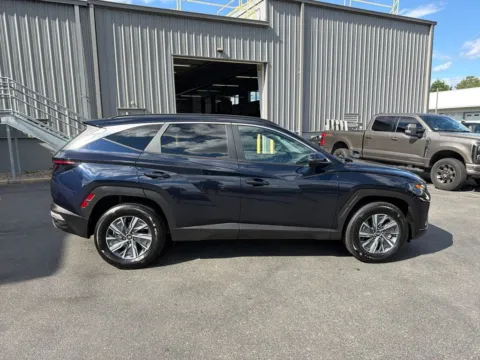 Photos of 2023 Hyundai Tucson Hybrid Blue for sale in Northampton, MA at Lia Chrysler Jeep Dodge Ram Northampton
