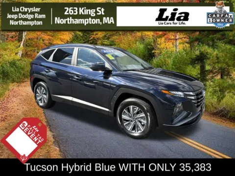 Blue 2023 Hyundai Tucson Hybrid Blue for sale in Northampton, MA