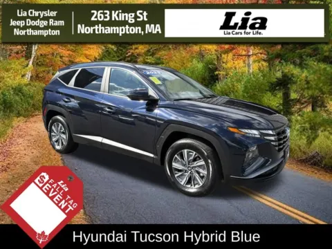 Blue 2023 Hyundai Tucson Hybrid Blue for sale in Northampton, MA