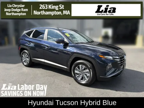 Blue 2023 Hyundai Tucson Hybrid Blue for sale in Northampton, MA