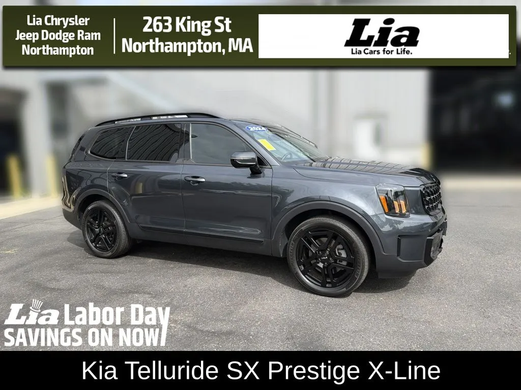 Gray 2024 Kia Telluride SX-Prestige X-Line for sale in Northampton, MA