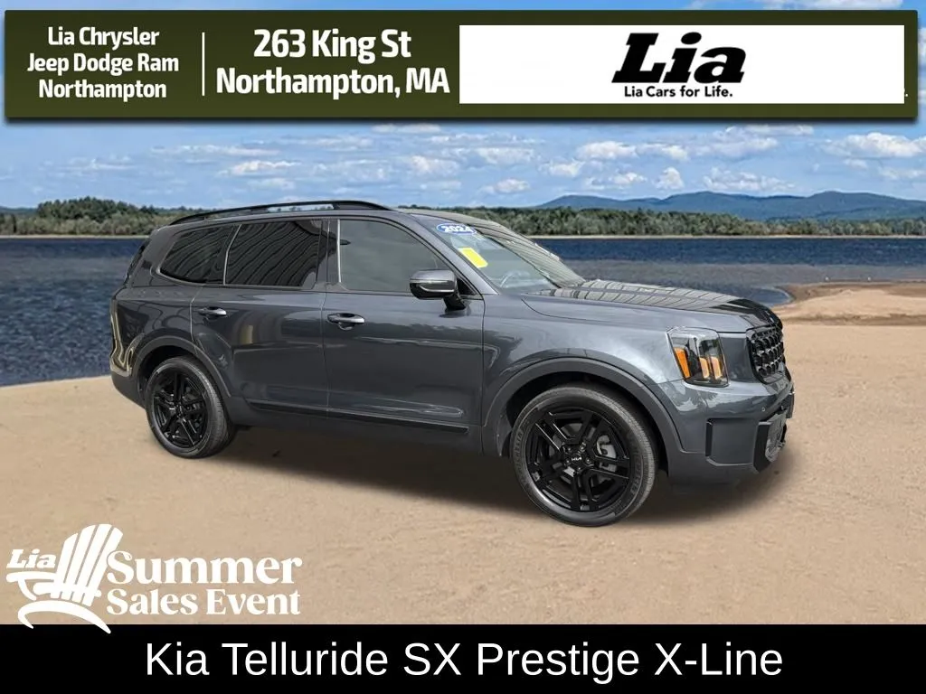 Gray 2024 Kia Telluride SX-Prestige X-Line for sale in Northampton, MA