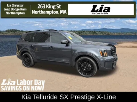 Gray 2024 Kia Telluride SX-Prestige X-Line for sale in Northampton, MA