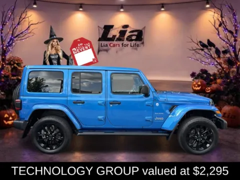 Photos of 2024 Jeep Wrangler Sahara 4xe for sale in Northampton, MA at Lia Chrysler Jeep Dodge Ram Northampton
