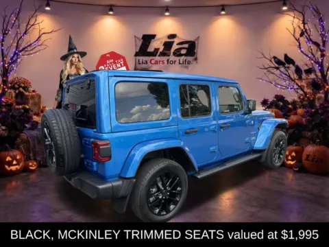 Another view of 2024 Jeep Wrangler Sahara 4xe for sale in Northampton, MA at Lia Chrysler Jeep Dodge Ram Northampton