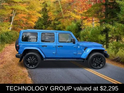 Photos of 2024 Jeep Wrangler Sahara 4xe for sale in Northampton, MA at Lia Chrysler Jeep Dodge Ram Northampton