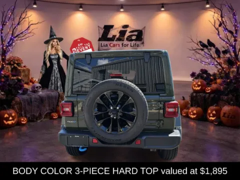 Another view of 2024 Jeep Wrangler Sahara 4xe for sale in Northampton, MA at Lia Chrysler Jeep Dodge Ram Northampton