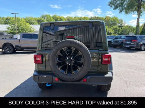 Another view of 2024 Jeep Wrangler Sahara 4xe for sale in Northampton, MA at Lia Chrysler Jeep Dodge Ram Northampton