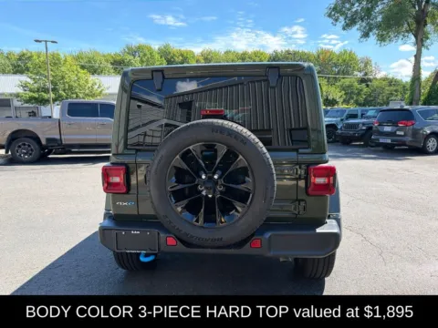Another view of 2024 Jeep Wrangler Sahara 4xe for sale in Northampton, MA at Lia Chrysler Jeep Dodge Ram Northampton