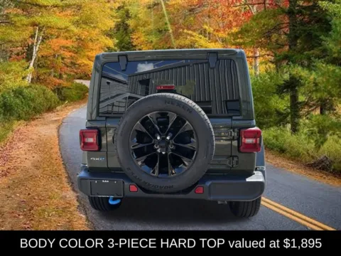 Another view of 2024 Jeep Wrangler Sahara 4xe for sale in Northampton, MA at Lia Chrysler Jeep Dodge Ram Northampton