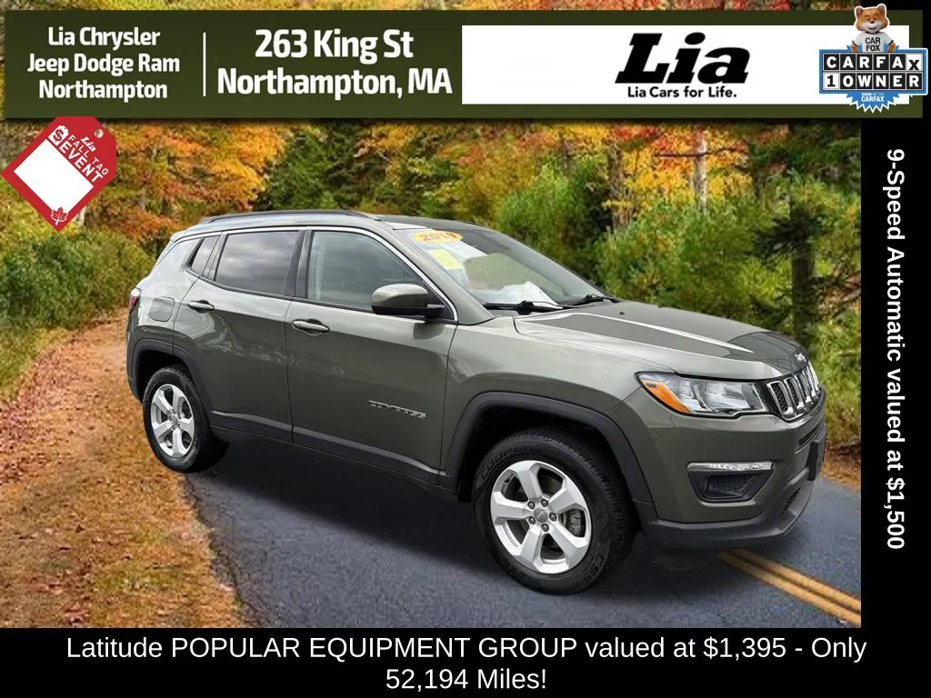 2018 Jeep Compass Latitude for sale in Northampton, MA