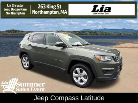 Green 2018 Jeep Compass Latitude for sale in Northampton, MA