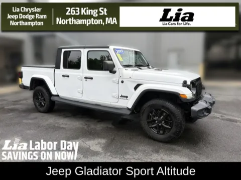 White 2022 Jeep Gladiator Sport for sale in Northampton, MA