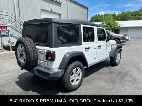 Another view of 2022 Jeep Wrangler Unlimited Sport S for sale in Northampton, MA at Lia Chrysler Jeep Dodge Ram Northampton