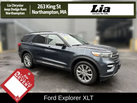 Blue 2022 Ford Explorer XLT for sale in Northampton, MA