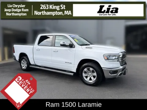 White 2023 Ram 1500 Laramie for sale in Northampton, MA