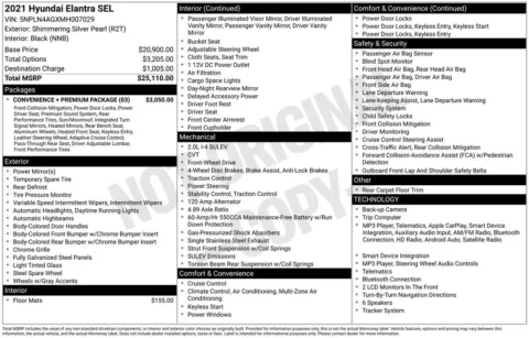 More photos of 2021 Hyundai Elantra SEL at Lia Chrysler Jeep Dodge Ram Northampton, MA