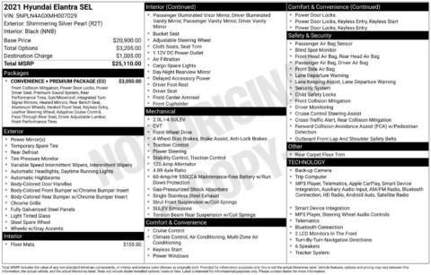 More photos of 2021 Hyundai Elantra SEL at Lia Chrysler Jeep Dodge Ram Northampton, MA