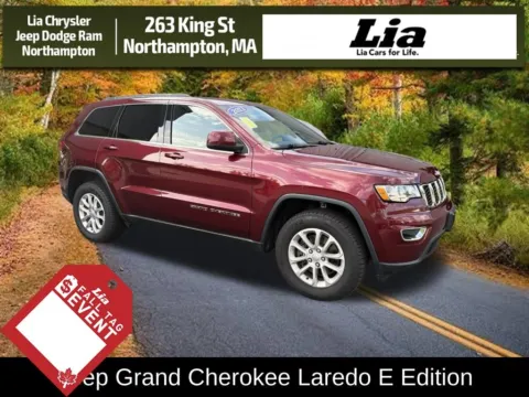 Red 2021 Jeep Grand Cherokee Laredo E for sale in Northampton, MA