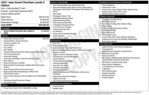 More photos of 2021 Jeep Grand Cherokee Laredo E at Lia Chrysler Jeep Dodge Ram Northampton, MA