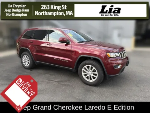 Red 2021 Jeep Grand Cherokee Laredo E for sale in Northampton, MA