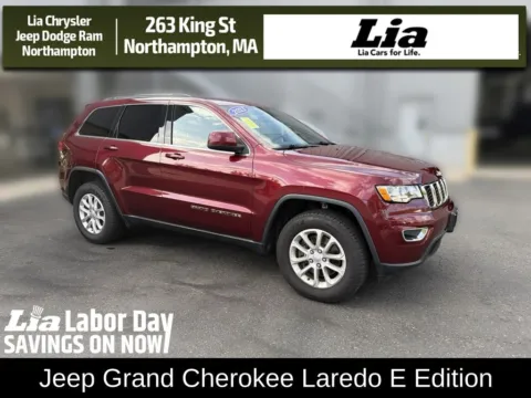 Red 2021 Jeep Grand Cherokee Laredo E for sale in Northampton, MA