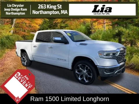 White 2019 Ram 1500 Laramie Longhorn for sale in Northampton, MA