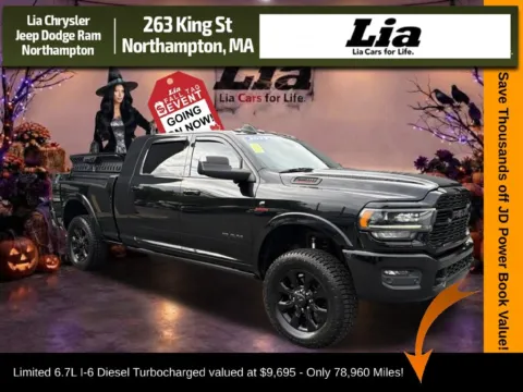 Black 2022 Ram 2500 Limited for sale in Northampton, MA