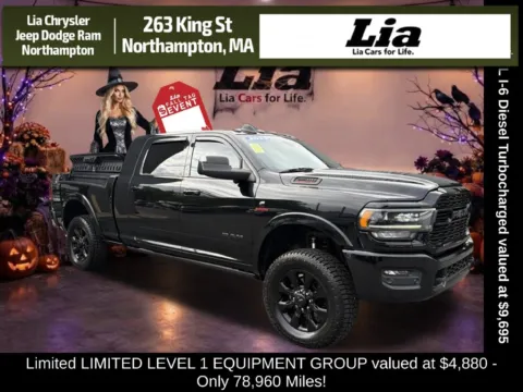 Black 2022 Ram 2500 Limited for sale in Northampton, MA