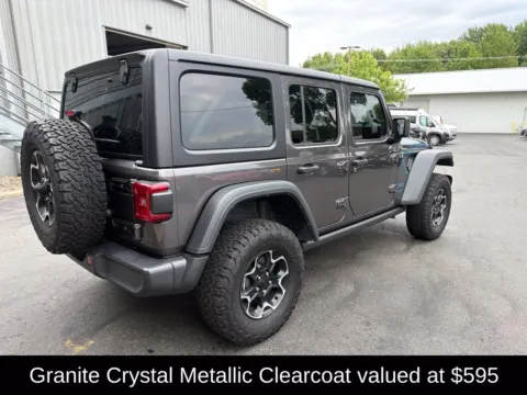Another view of 2023 Jeep Wrangler Rubicon 4xe for sale in Northampton, MA at Lia Chrysler Jeep Dodge Ram Northampton