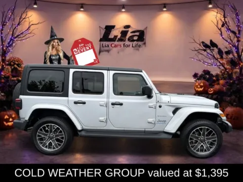 Photos of 2023 Jeep Wrangler Sahara 4xe for sale in Northampton, MA at Lia Chrysler Jeep Dodge Ram Northampton