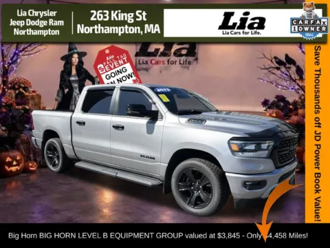 Silver 2023 Ram 1500 Big Horn/Lone Star for sale in Northampton, MA